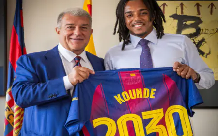 بالفيديو.. كوندي يجدد عقده مع برشلونة حتى 2030 