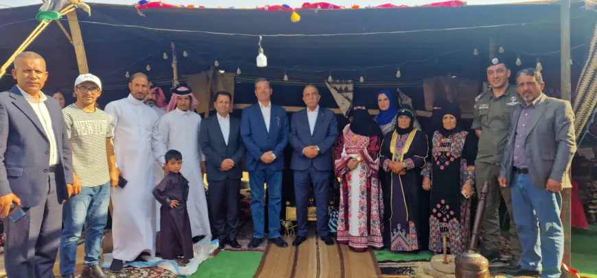 وزير الثقافة يزور البادية الشمالية في إطار جولة ميدانية 