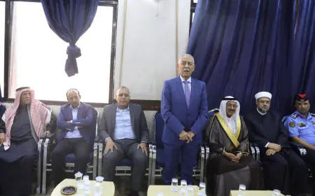 مندوبا عن الملك وولي العهد. العيسوي يعزي عشيرتي الحميمات والشياب