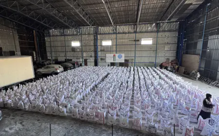 الأردن يوزع ألف كيس طحين في غزة ضمن حملة إغاثية لتلبية احتياجات الأسر النازحة