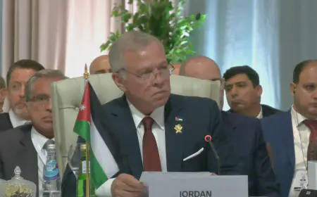 الملك : أمن قطر من أمن الأردن والرد على العدوان الإسرائيلي يجب أن يكون حاسما