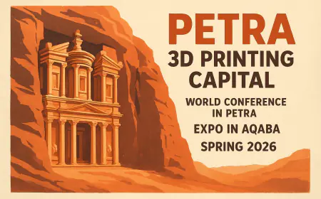 الفرجات يدعو لإطلاق مؤتمر (البترا عاصمة الطباعة الثلاثية في العالم)