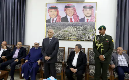 مندوبا عن الملك وولي العهد. العيسوي يعزي: بني خالد والمحارمة والعربيات والخليفات والخشمان والعدينات