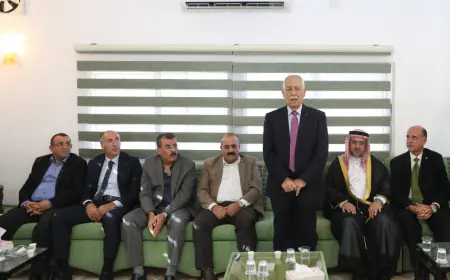 مندوبا عن الملك وولي العهد. العيسوي يعزي عشيرة المساعدة