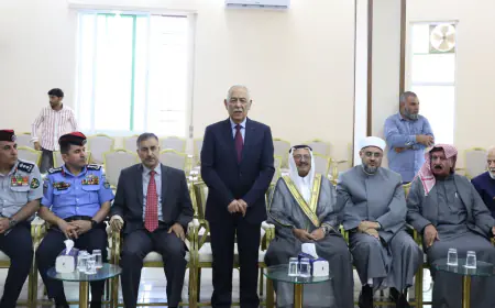 مندوبا عن الملك وولي العهد. العيسوي يعزي عشيرة الياصجين