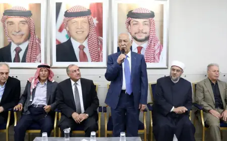 مندوبا عن الملك وولي العهد.. العيسوي يعزي الروسان والشريدة والطراونة