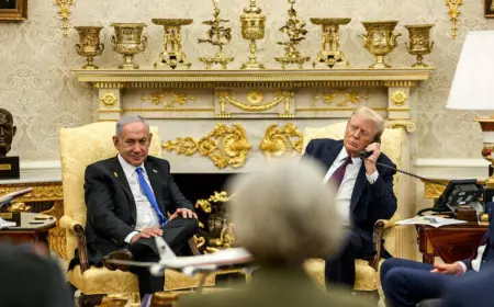 ترامب يعلن موافقة نتنياهو على خطة السلام في غزة