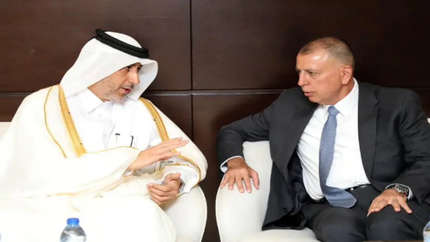 الفراية يستقبل وزير الدولة للشؤون الداخلية القطري
