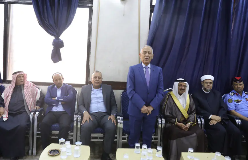 مندوبا عن الملك وولي العهد. العيسوي يعزي عشيرتي الحميمات والشياب