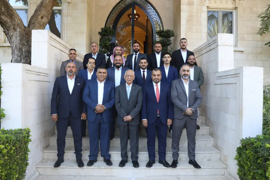 العيسوي يلتقي وفدا من أبناء عشيرة الغنيمات