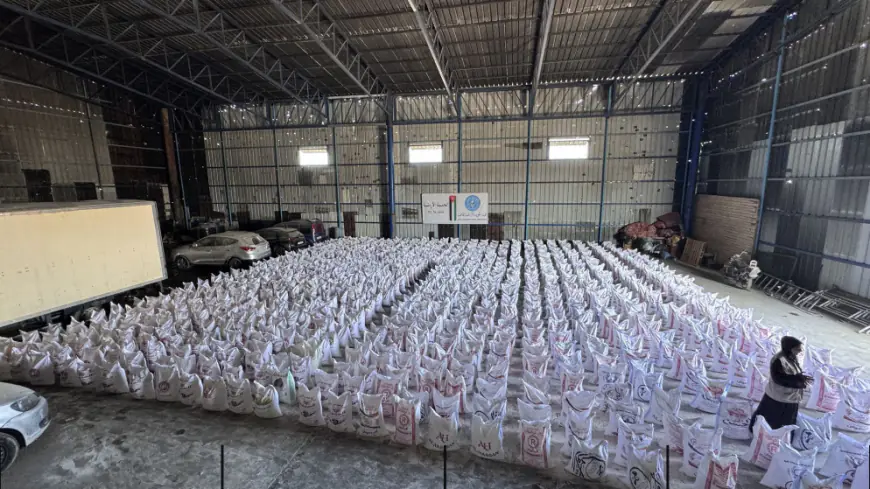 الأردن يوزع ألف كيس طحين في غزة ضمن حملة إغاثية لتلبية احتياجات الأسر النازحة