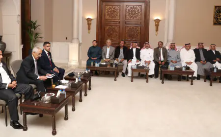 العيسوي يلتقي وفدا  من أبناء عشيرة المشاقبة