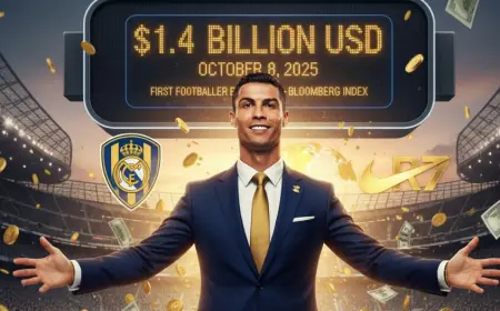 كريستيانو رونالدو أول ملياردير في تاريخ كرة القدم