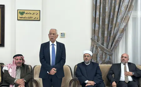 مندوبا عن الملك وولي العهد. العيسوي يعزي عشيرة أبو سليم