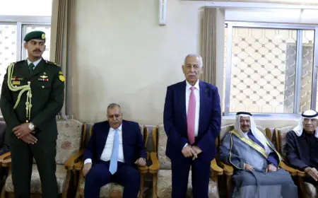 مندوبا عن الملك وولي العهد. العيسوي يعزي عشيرتي الشخاترة وأبو وندي