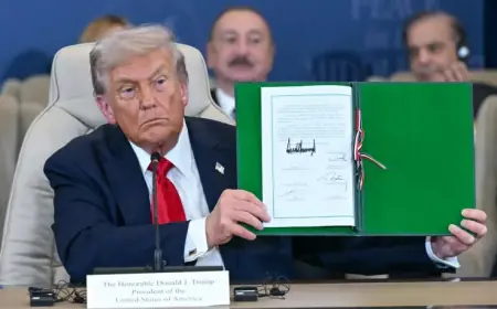 قمة شرم الشيخ للسلام: توقيع اتفاق شامل بشأن غزة بمشاركة دولية واسعة