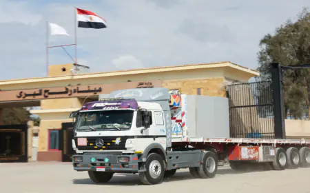 فتح معبر رفح كما كان مقررا والسماح بنقل المساعدات لغزة