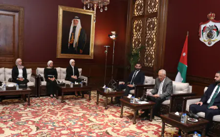 العيسوي يلتقي وفدا من فريق ( إحنا بخير التطوعي )