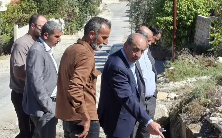 وزير الإدارة المحلية يتفقد بلديات إربد ويؤكد على رفع الجاهزية لفصل الشتاء وتحسين الخدمات