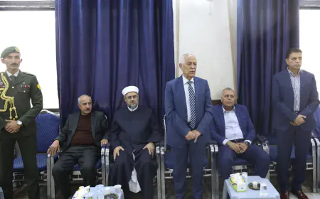 مندوبا عن الملك وولي العهد. العيسوي يعزي عشيرتي أبو الغنم والمبيضين والجندي