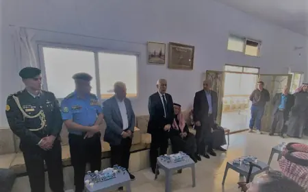 مندوبا عن الملك وولي العهد .. العيسوي يعزي عشيرة السعيدات