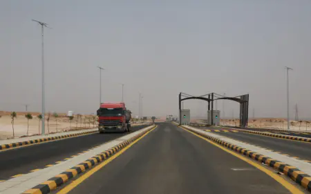 بدء تطبيق نظام الطرق البديلة مدفوعة الرسوم على طريق الحرانة–العمري الشهر المقبل