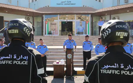 المعايطة يلتقي مديري الإدارات المرورية في إدارة السير .. صور