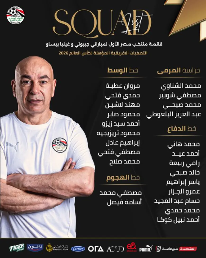 صلاح يقود كتيبة الفراعنة في تصفيات كأس العالم… وغيابات مؤثرة بسبب الإصابة