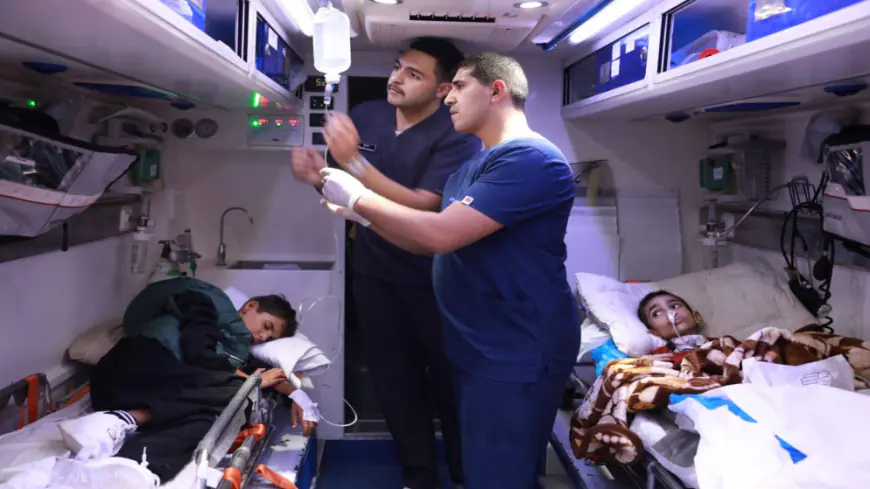 القوات المسلحة تجلي الدفعة الـ14 من أطفال غزة المرضى للعلاج في الأردن