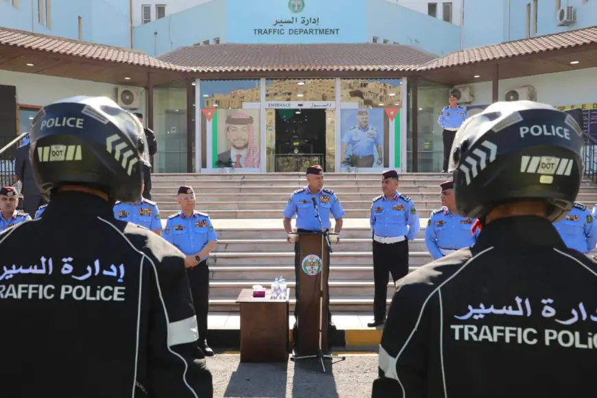 المعايطة يلتقي مديري الإدارات المرورية في إدارة السير .. صور