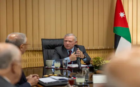 الملك يزور المجلس القضائي الأردني ويوعز بتشكيل لجنة لتطوير القضاء