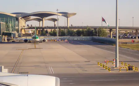 تنفيذ تمرين وهمي في المطار