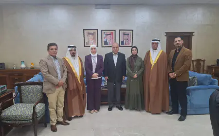 الجراح تلتقي وزير التربية لبحث مطالب أهالي البادية الشمالية وتحسين الواقع التعليمي