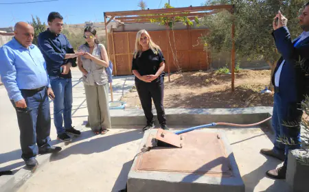 الأردن: حصاد الأمطار يروي العطش في محافظات الجنوب (صور)