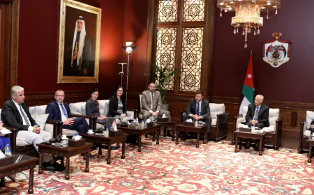 العيسوي يلتقي مدير وأعضاء إدارة الأونروا في الأردن