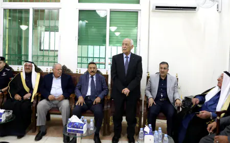 مندوبا عن الملك وولي العهد.. العيسوي يعزي عشيرتي الفاعوري والمبيضين