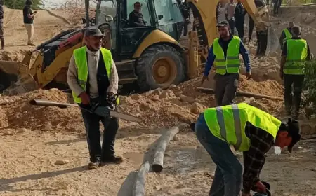 المياه : حملة أمنية كبيرة في الكفرين لردم  (8) أبار مخالفة وخطوط كبيرة لسحب اكثر من 5 الاف متر بالساعة 