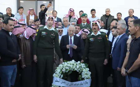 مندوبا عن الملك وولي العهد.. العيسوي يشارك في تشييع جثمان الوزير والعين والنائب الأسبق جمال حديثه الخريشا