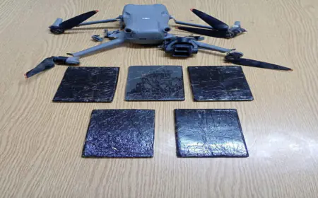 المنطقة العسكرية الجنوبية..إحباط تهريب مخدرات بواسطة طائرة مسيرة