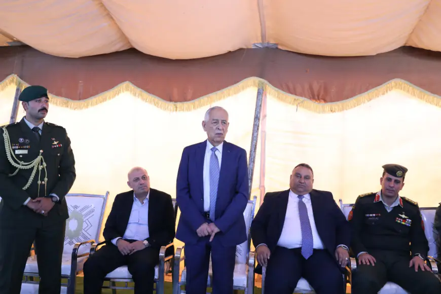 مندوبا عن الملك وولي العهد. العيسوي يعزي الشرفات والسلاخ والزريقات