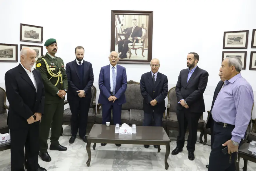 مندوبا عن الملك وولي العهد.. العيسوي يعزي البريزات وظاظا