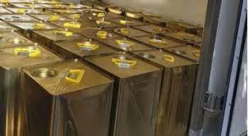 مداهمة شقة في الرمثا.. وضبط كميات من زيت الزيتون المغشوش