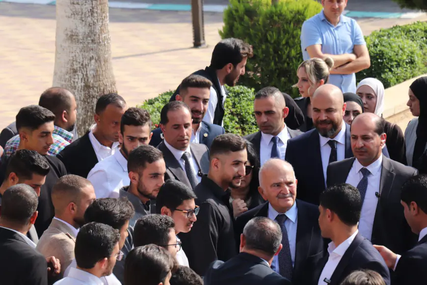 سمو الأمير الحسن بن طلال يزور جامعة اليرموك (صور)