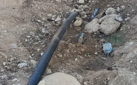 المياه: حملة أمنية كبيرة قرب سد الكفرين لردم ( 11 ) أبار مخالفة