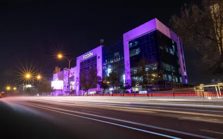 زين تُضيء مبانيها باللون البنفسجي احتفاءً باليوم العالمي للأشخاص ذوي الإعاقة