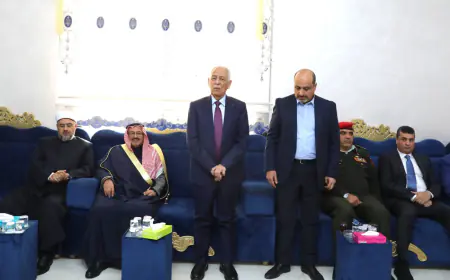 مندوبا عن الملك وولي العهد.. العيسوي يعزي عشيرة الخريشا