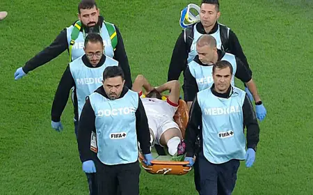 إصابة النعيمات بقطع في الرباط الصليبي