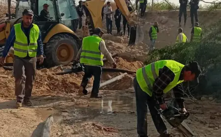 المياه: ضبط أكثر من 1411 اعتداء على خطوط المياه خلال شهر تشرين ثاني 