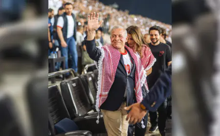 الملك يشكر النشامى.. (رفعتوا راسنا)