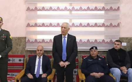 مندوبا عن الملك وولي العهد. العيسوي يعزي العضايلة والعجارمة والخياط